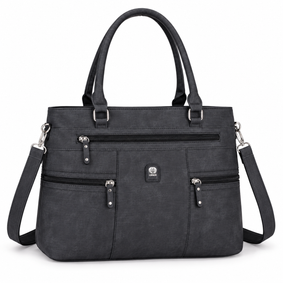 L & H - Dames Schoudertas / Handtas - Shopper - 2 vakken