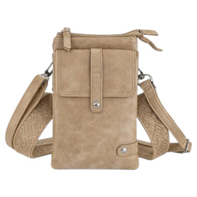 THL Design - Dames schoudertas - Klein tasje - telefoontasje - 2 banden