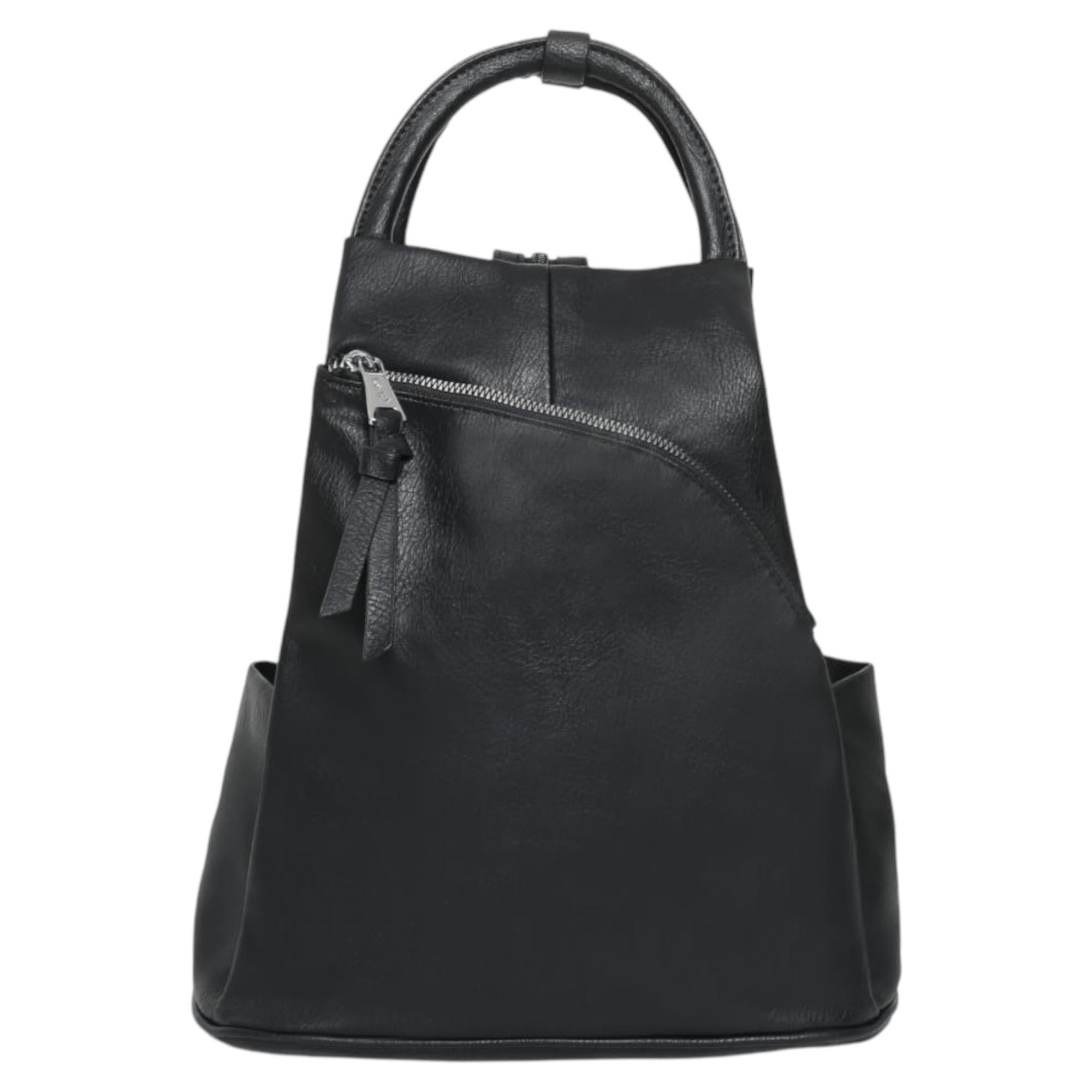 RAVUO Vrouwen Rugzak, Anti-diefstal PU Leer Rugzak Mode Kleine Sling Crossbody Tas Dames Omkeerbare Schoudertas voor Winkelen Reizen College, Zwart, 13 L x 7.87 W x 3.54 H, hedendaags RAVUO Vrouwen Rugzak, Anti-diefstal PU Leer Rugzak Mode Kleine Sling Crossbody Tas Dames Omkeerbare Schoudertas voor Winkelen Reizen College, Zwart, 13 L x 7.87 W x 3.54 H, hedendaags