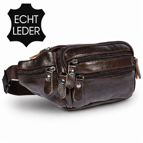 THL Design - Leren Heuptas Dames / Heren - Buideltasje - Heuptasjes Heren - Leer