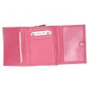 Dames portemonnee rits klein roze01