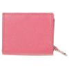 Dames portemonnee rits klein roze02