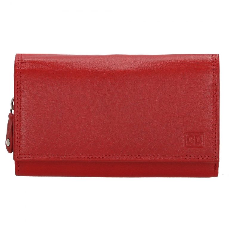 Dames portemonnee veel pasjes rood